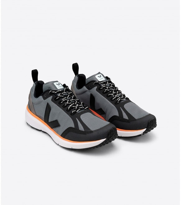 TENIS VERT CONDOR 2 ALVEOMESH CONCRETE BLACK NEON-ORANGE