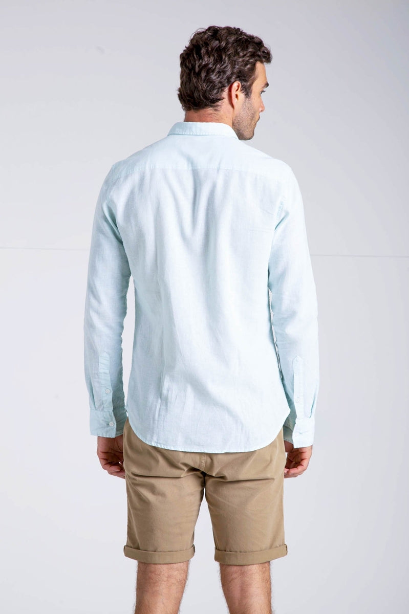 CAMISA LINEN VERDE
