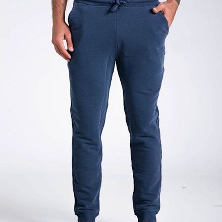 CALÇA MOLETOM STONE AZUL