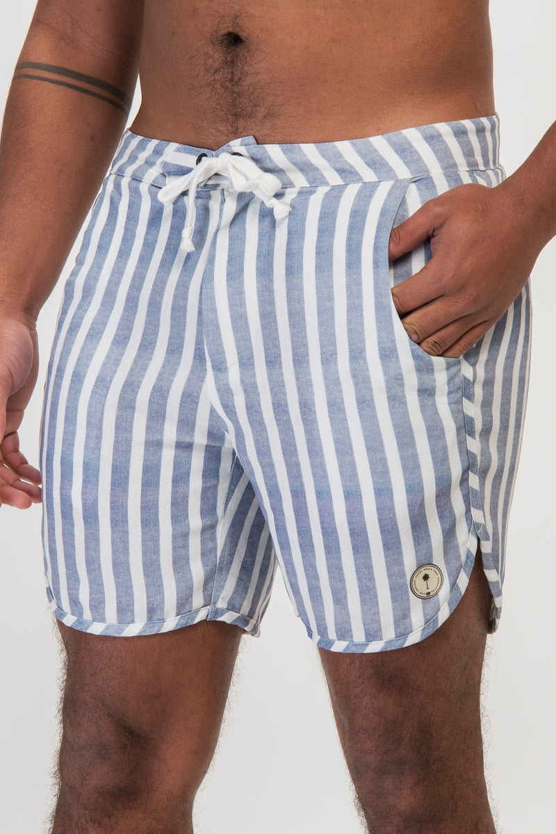 BERMUDA STRIPED NAVY
