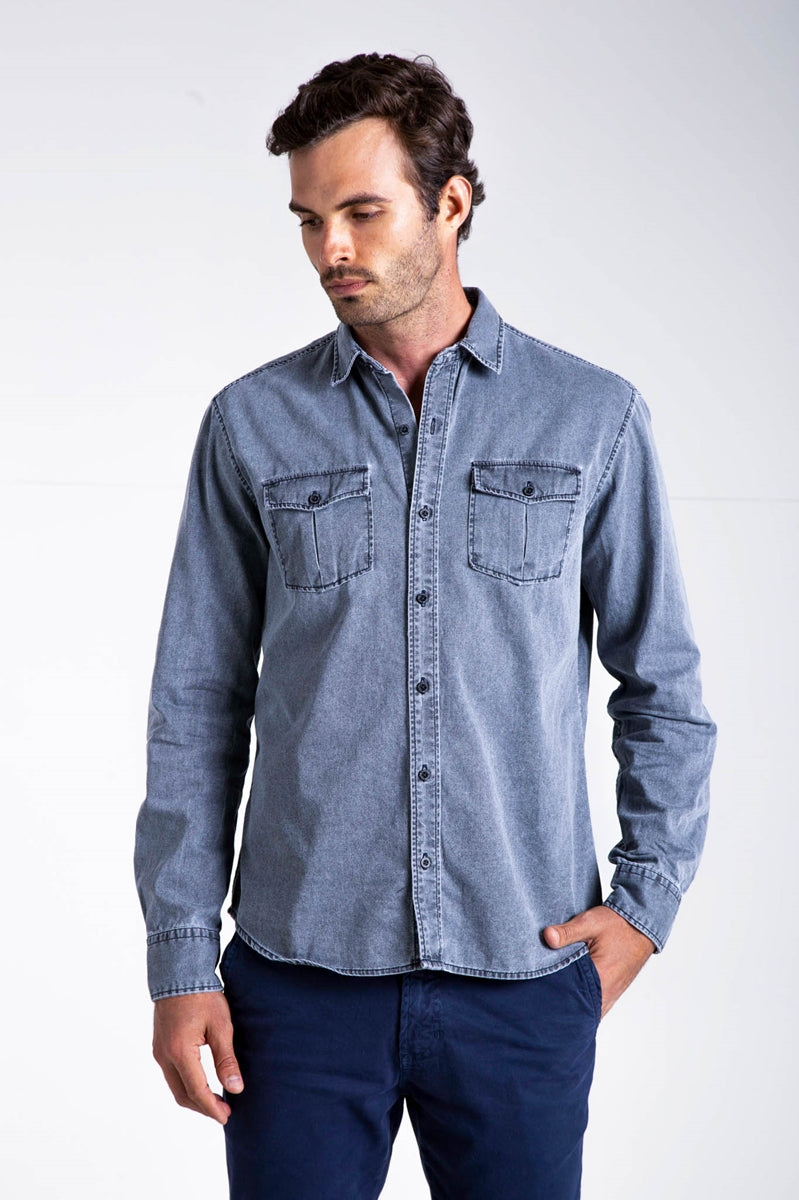 CAMISA JEANS BLACK
