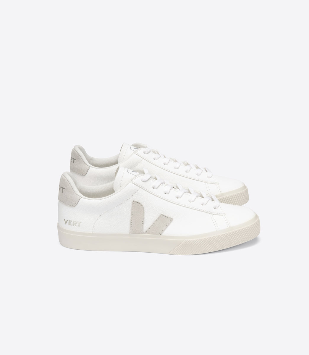 TENIS VERT CAMPO CHROMEFREE EXTRA WHITE NATURAL SUEDE