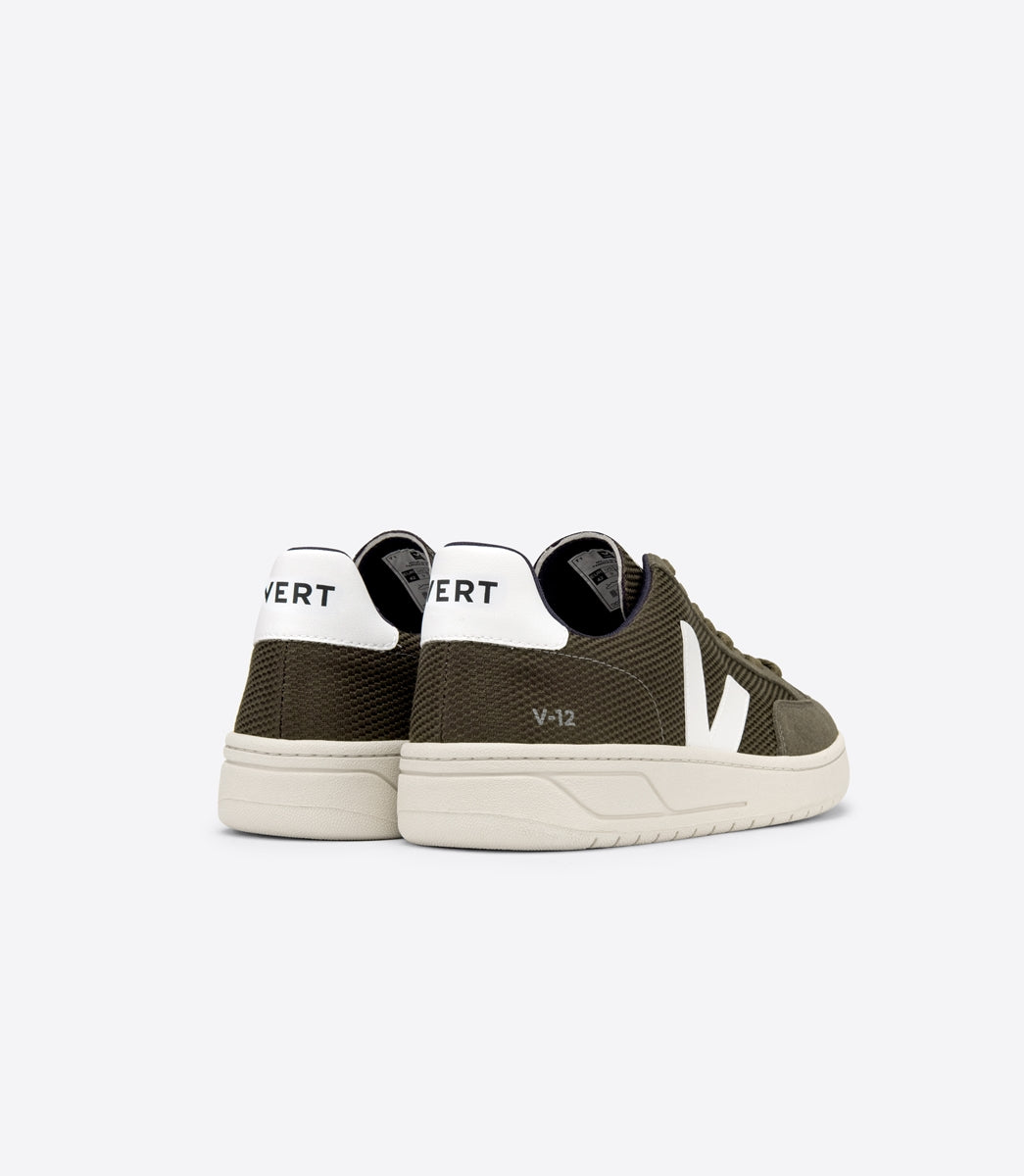 TENIS VEJA V-12 B-MESH OLIVE_WHITE