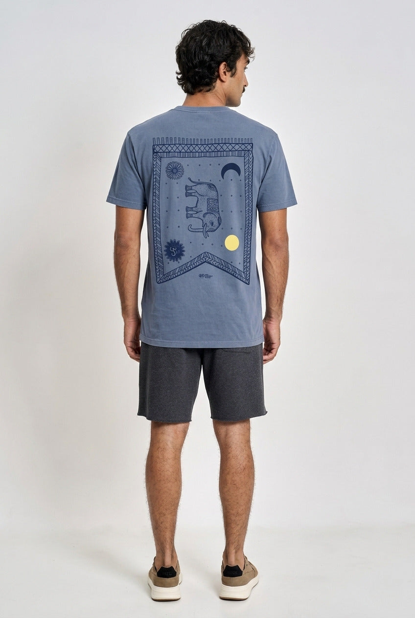 Camiseta Prime Estonada Sri Lanka Azul