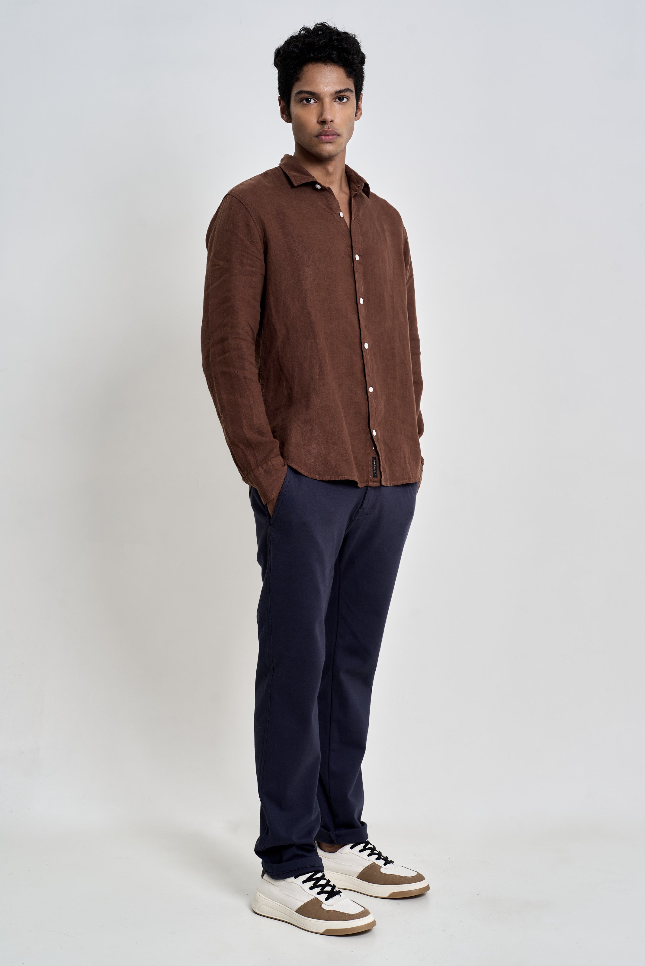 Camisa Resort Marrom