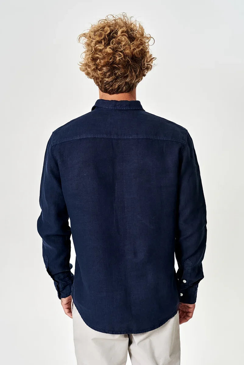 Camisa Resort Marinho