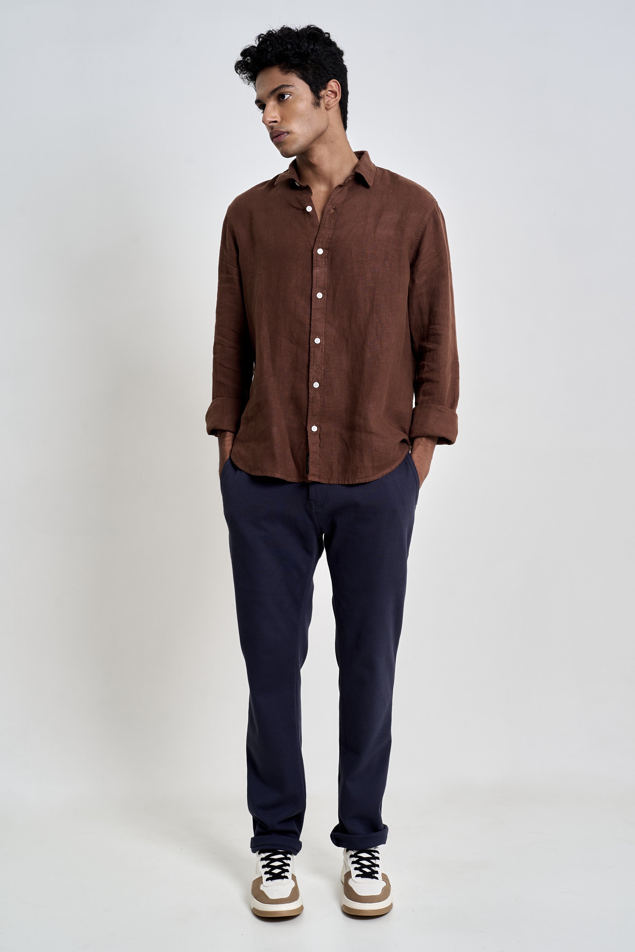 Camisa Resort Marrom