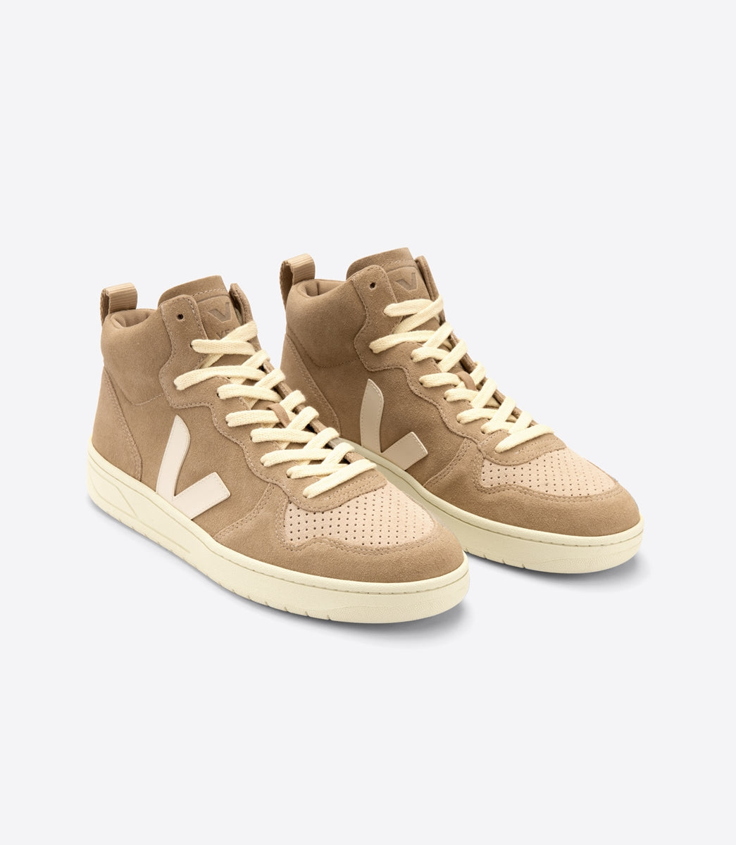 TENIS VERT V-15 SUEDE DUNE PIERRE