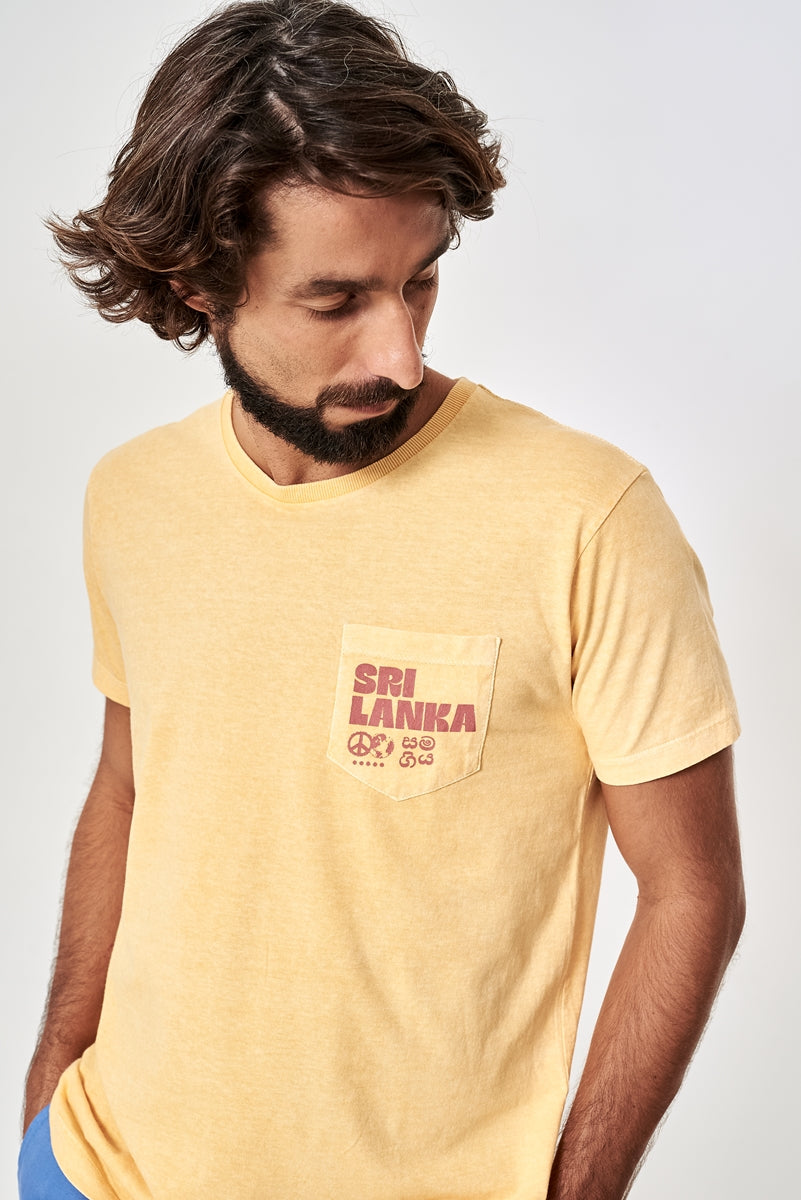 CAMISETA YELLOW SRI LANKA