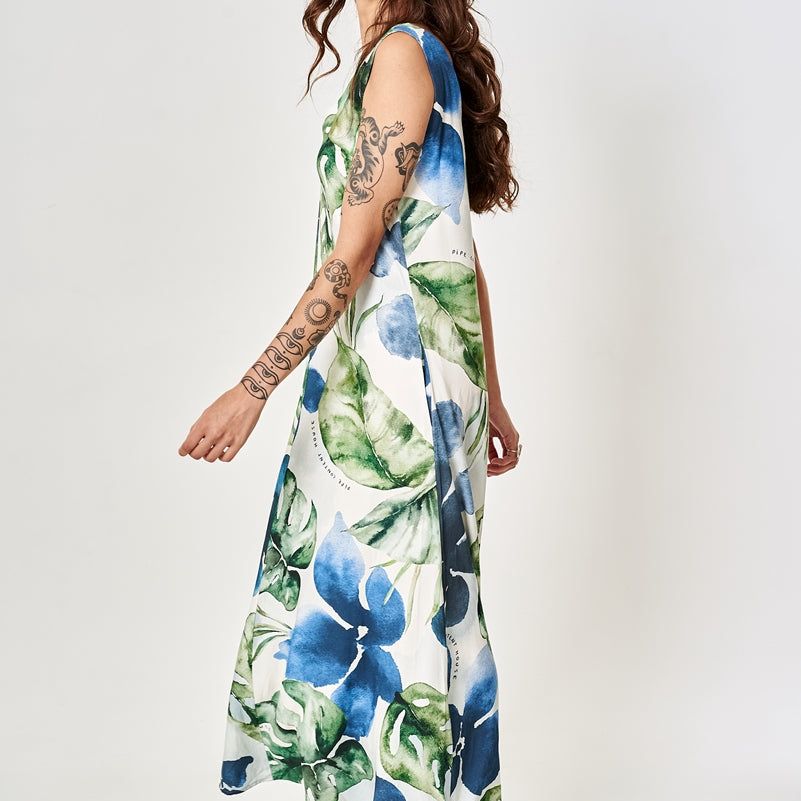 VESTIDO XINGU FLOWERS