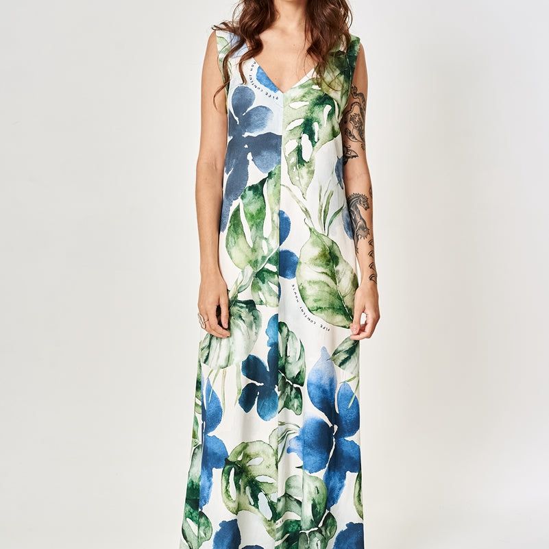 VESTIDO XINGU FLOWERS
