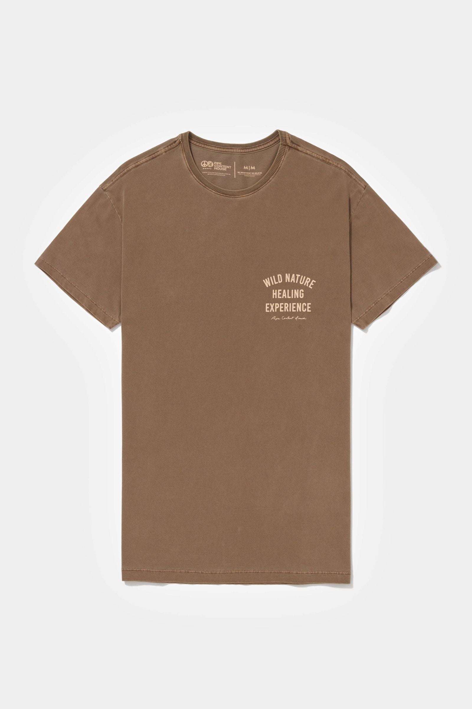 Camiseta Healing Marrom