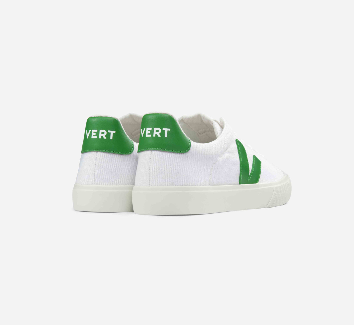 TENIS VERT CAMPO CA CANVAS WHITE EMERAUDE