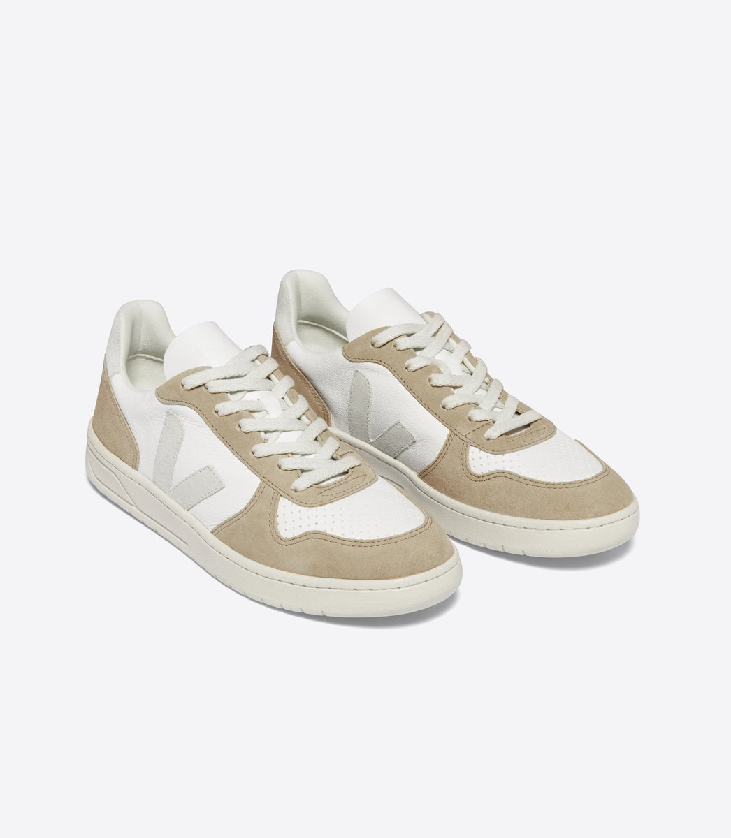 TENIS VEJA V-10 CHFREE EXTRA-WHITE_NAT_SAHARA