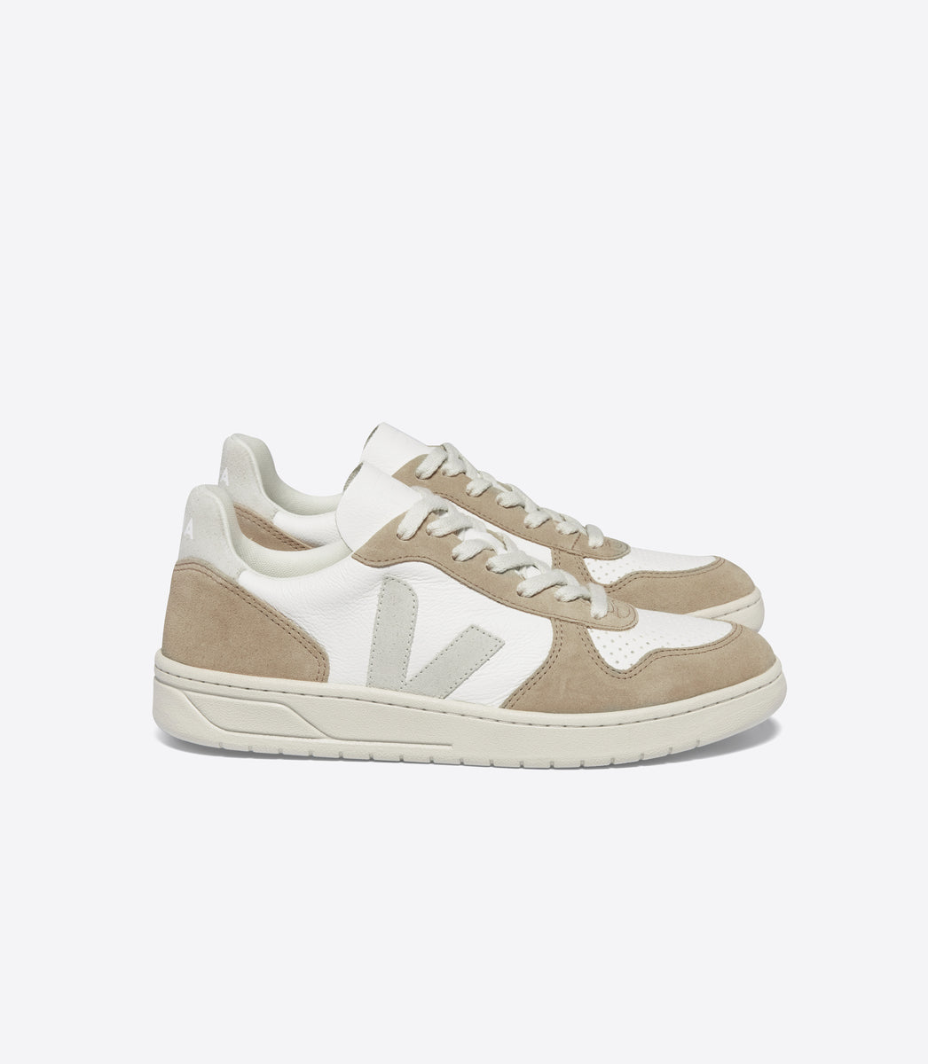 TENIS VEJA V-10 CHFREE EXTRA-WHITE_NAT_SAHARA