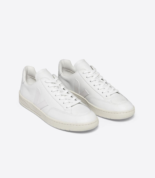 TENIS VEJA V-12 LEATHER EXTRA-WHITE