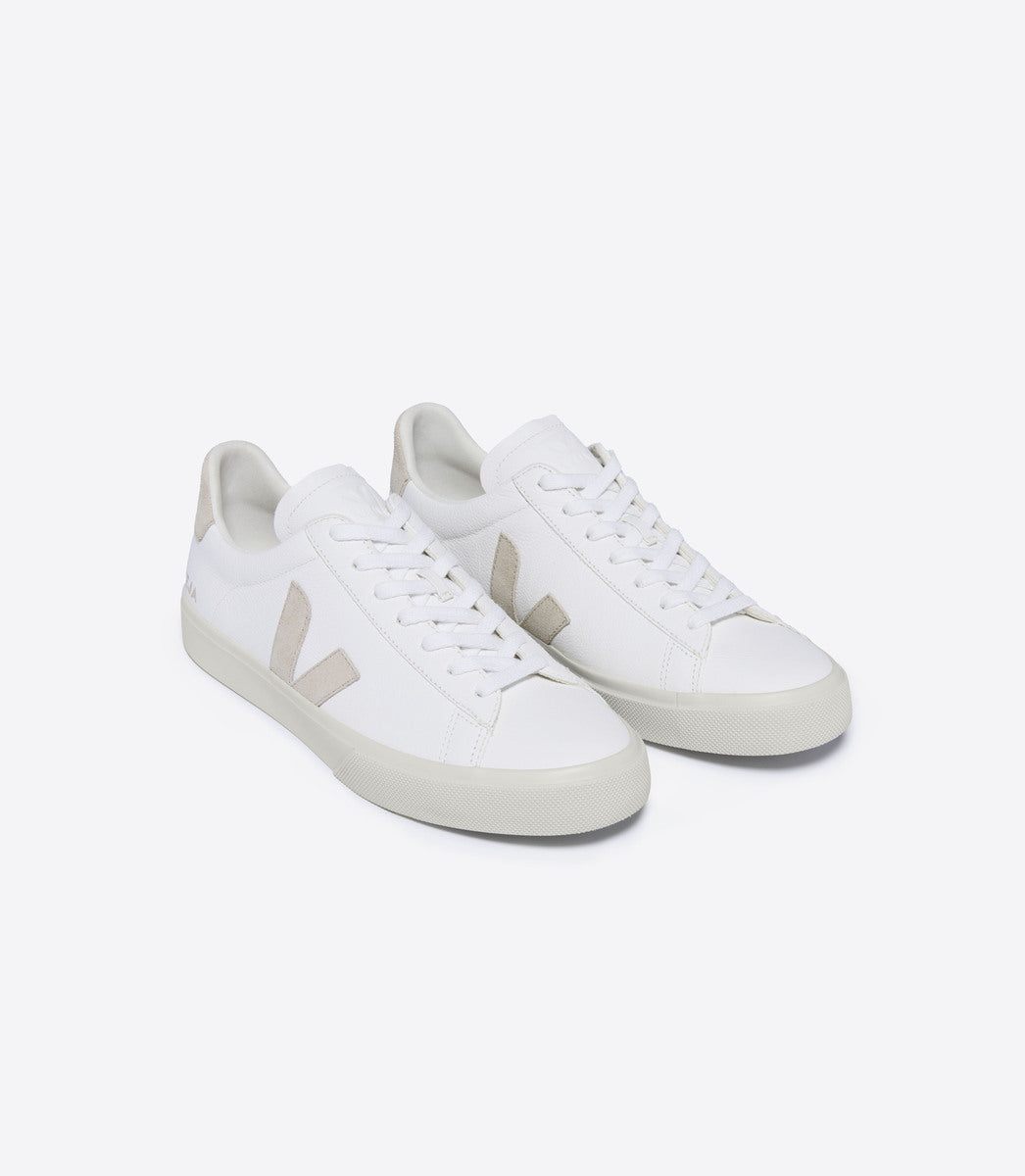 TENIS VEJA CAMPO CHFREE LEATHER WHITE_NATURAL