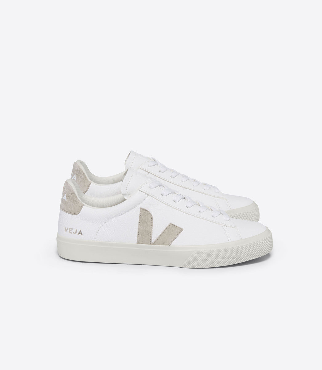 TENIS VEJA CAMPO CHFREE LEATHER WHITE_NATURAL