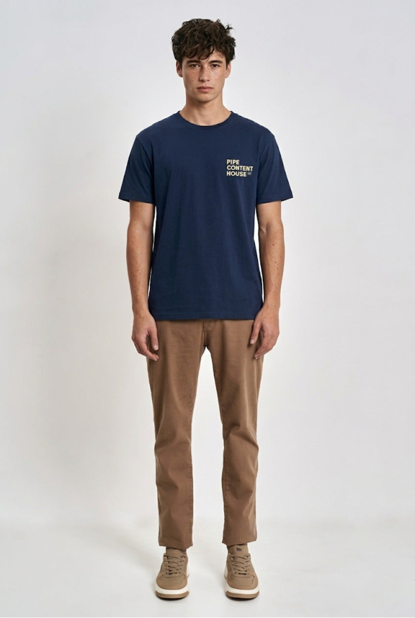 Camiseta Prime Estonada Better Place Azul