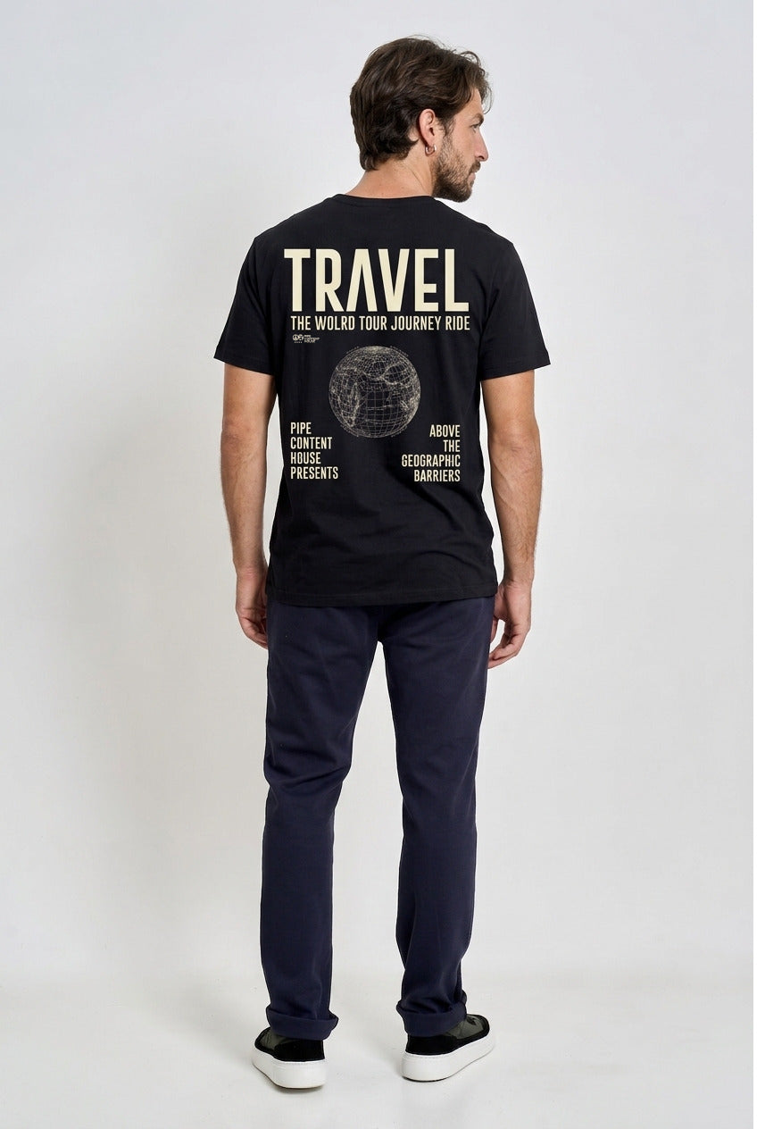 Camiseta Prime Travel Preta