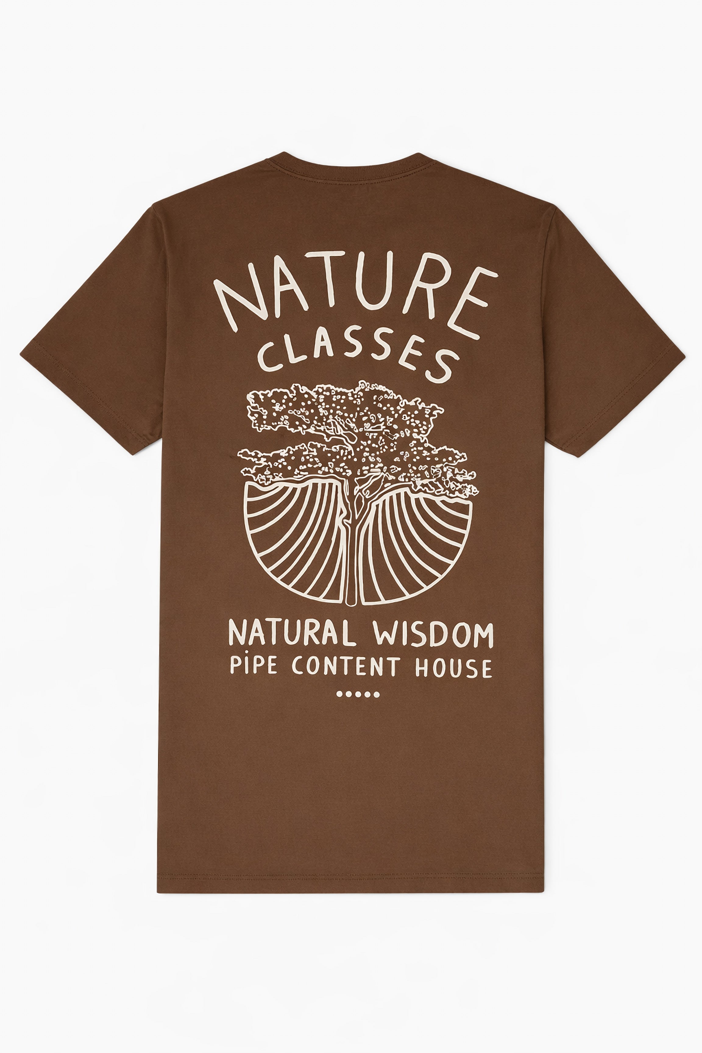 Camiseta Fitness Natural Brown