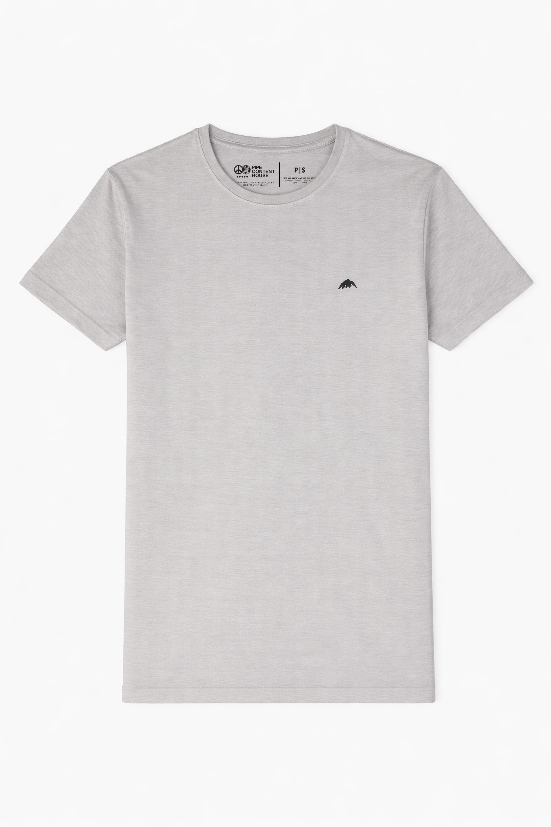 Camiseta Mountain Cinza