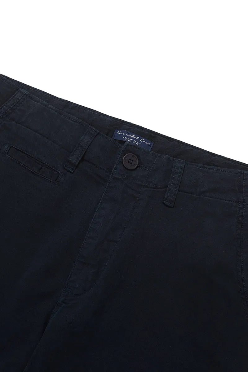 Bermuda Chino Marinho