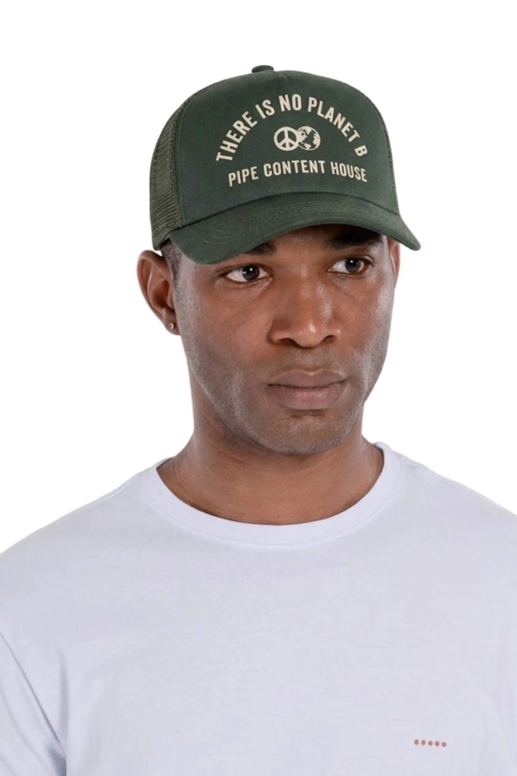Boné Trucker Wild Mountain Verde