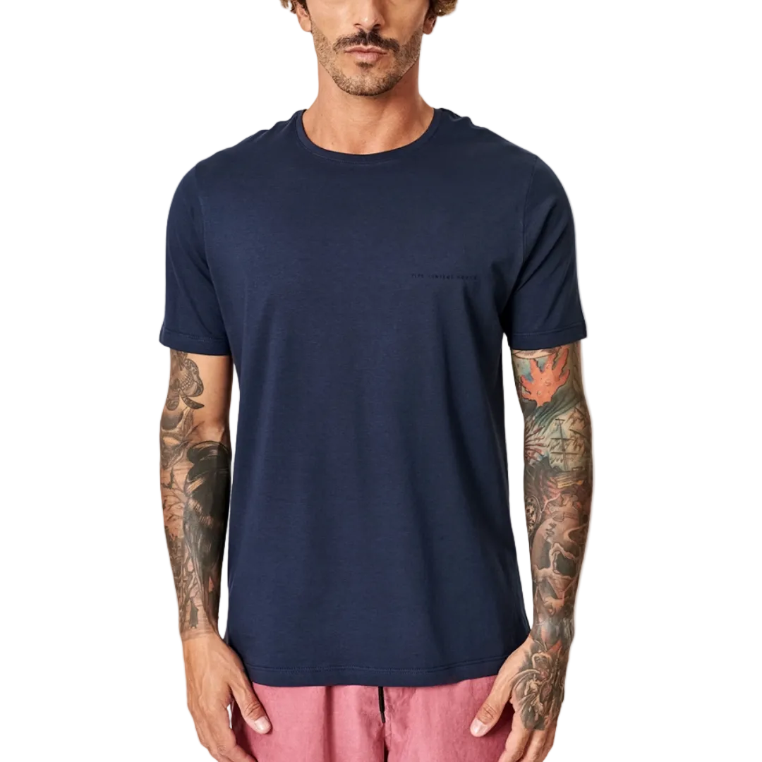 Camiseta Algodão Egípcio Marinho