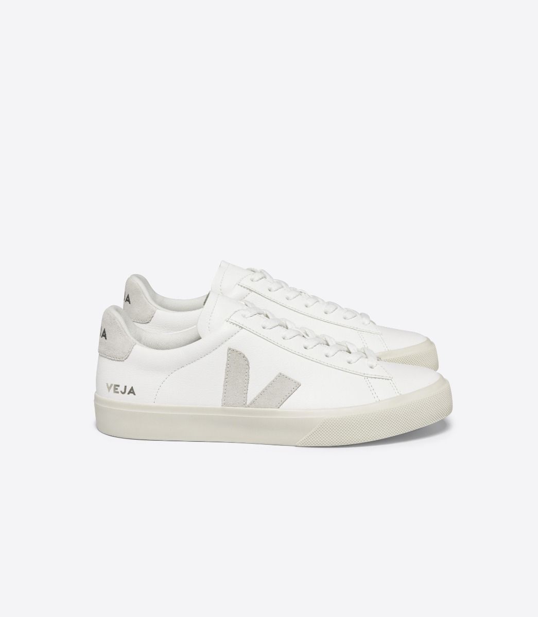 Tênis Veja Campo Chromefree Leather Extra White Natural