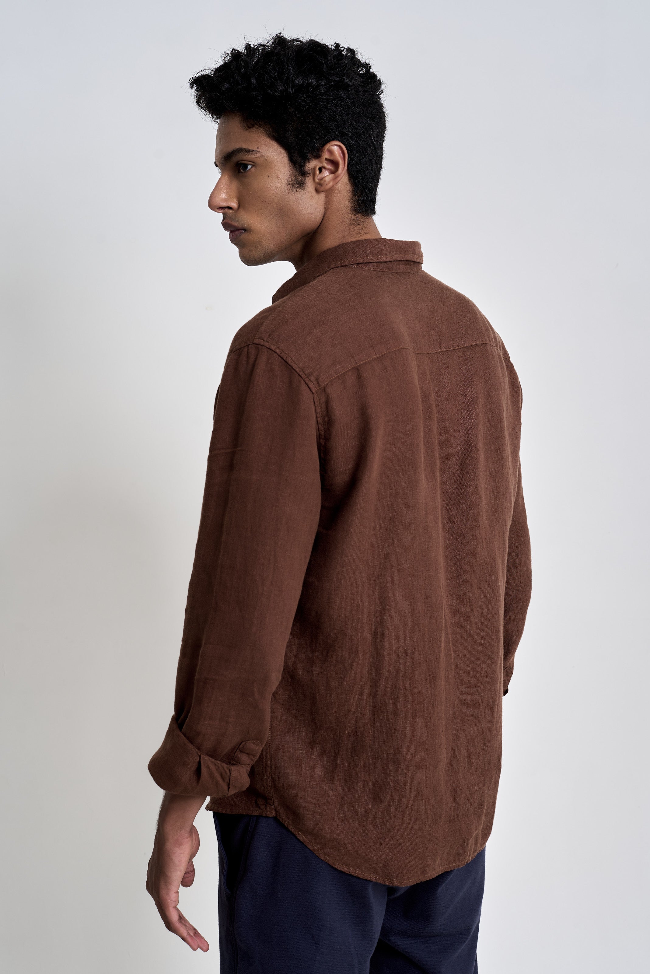 Camisa Resort Marrom