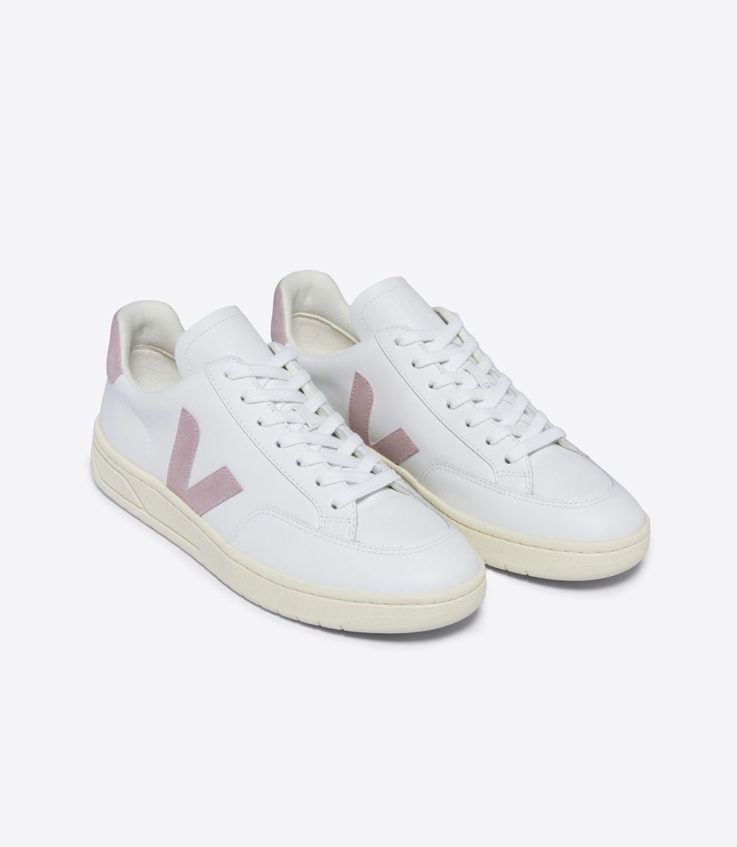 TENIS VEJA V-12 LEATHER EXTRA-WHITE_BABE