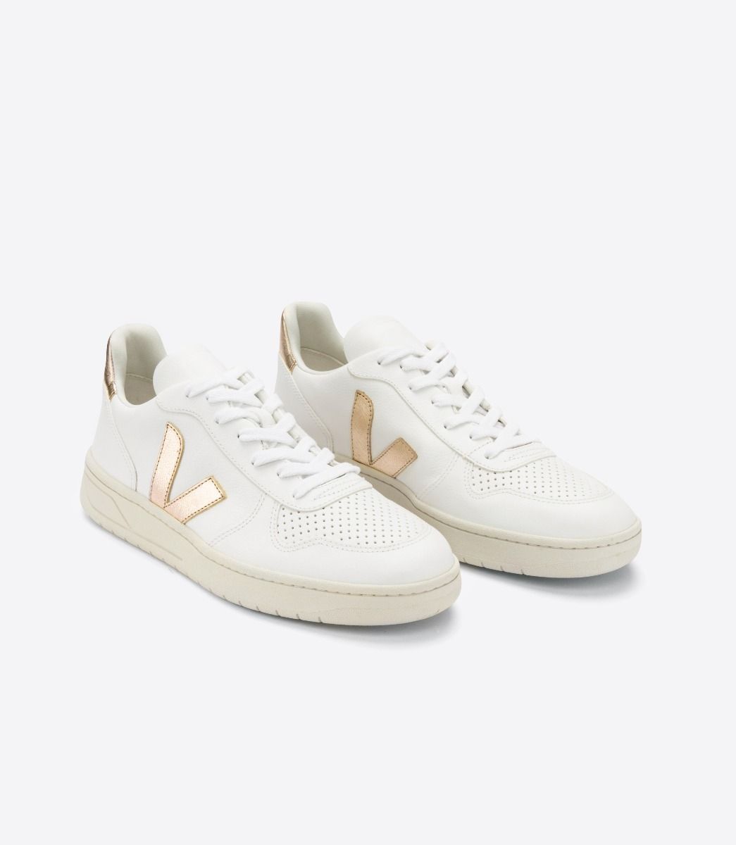 TENIS VEJA V-10 CHROMEFREE EXTRA WHITE PLATINE