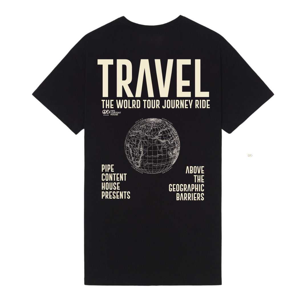 Camiseta Prime Travel Preta
