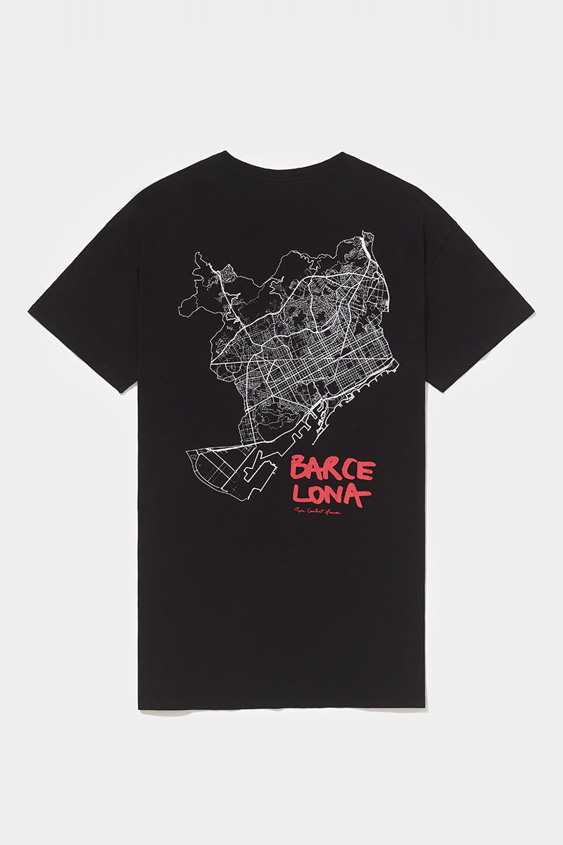 CAMISETA BARCELONA MAP