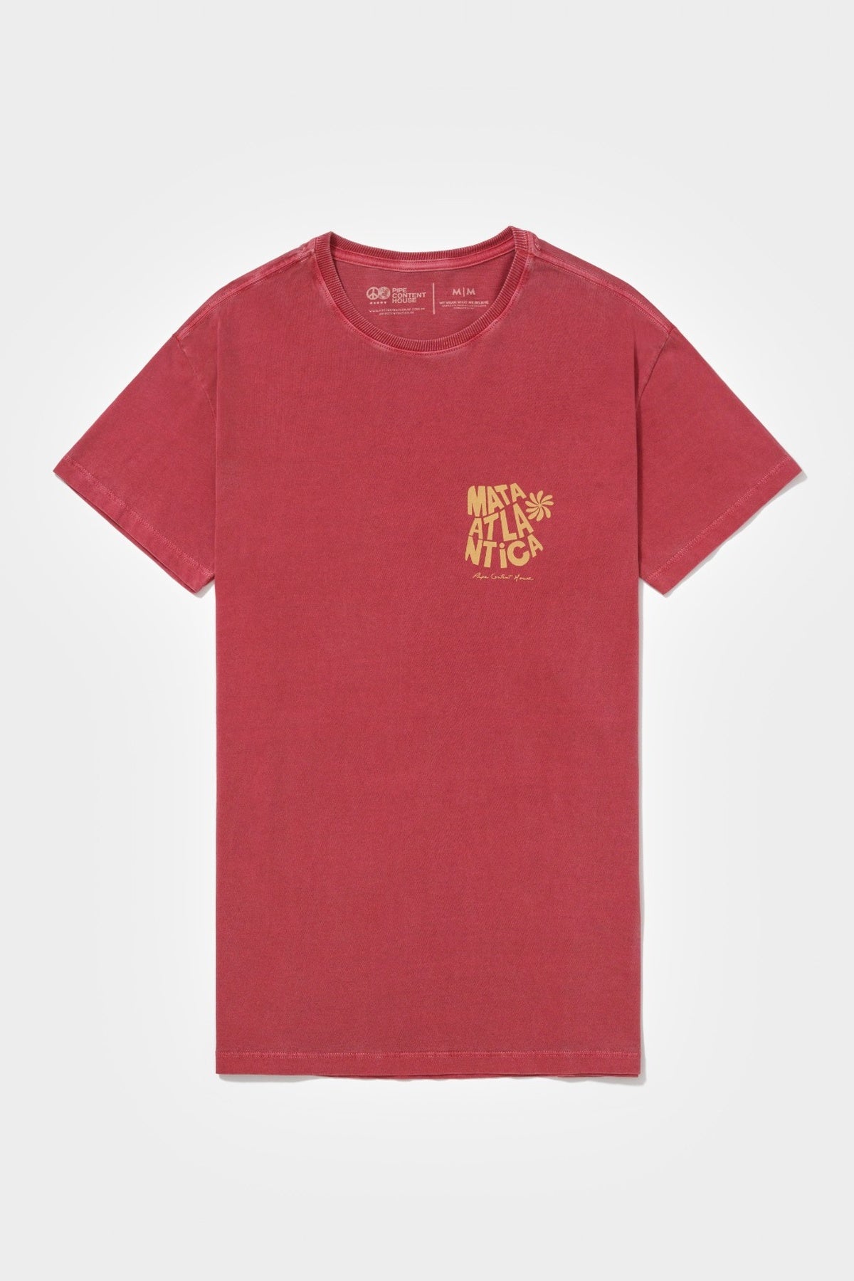 Camiseta Nine Petals Coral