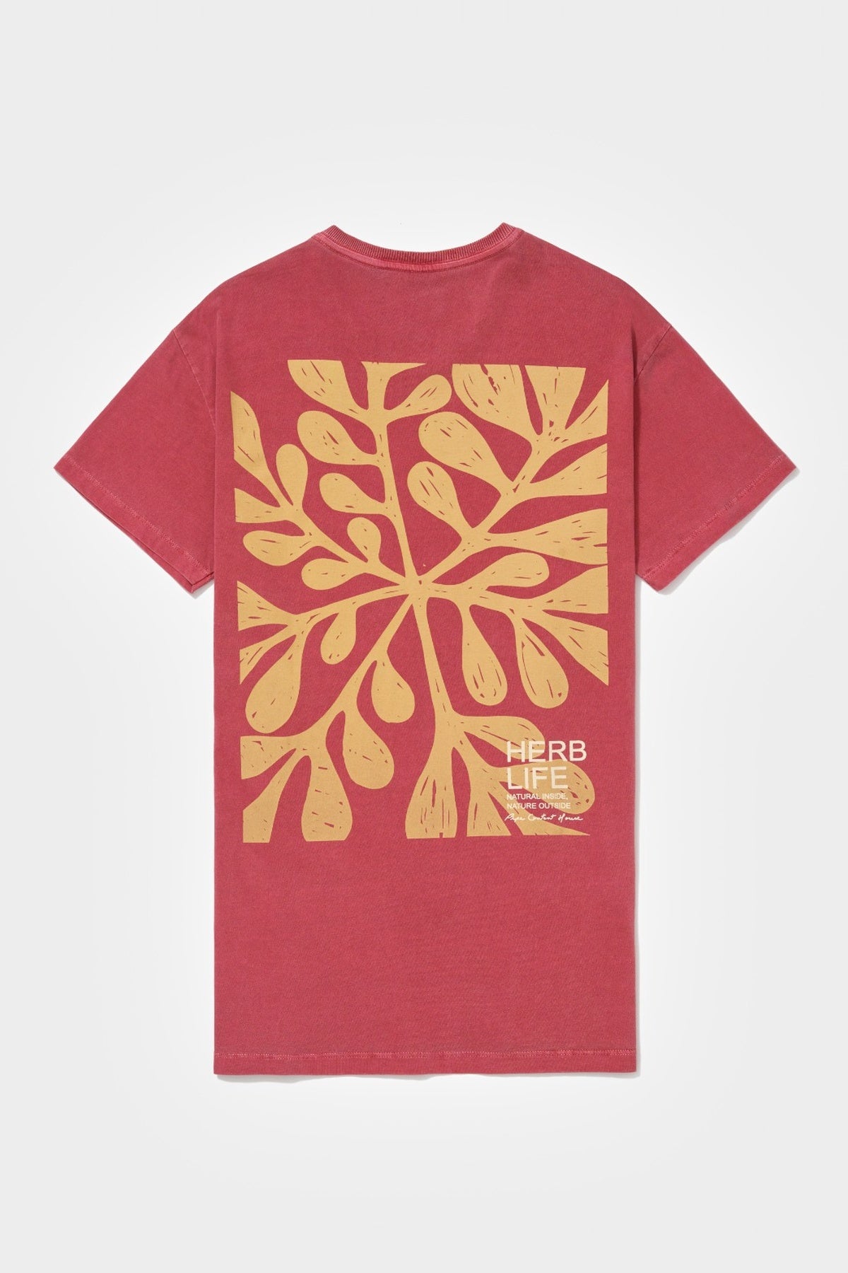 Camiseta Nine Petals Coral