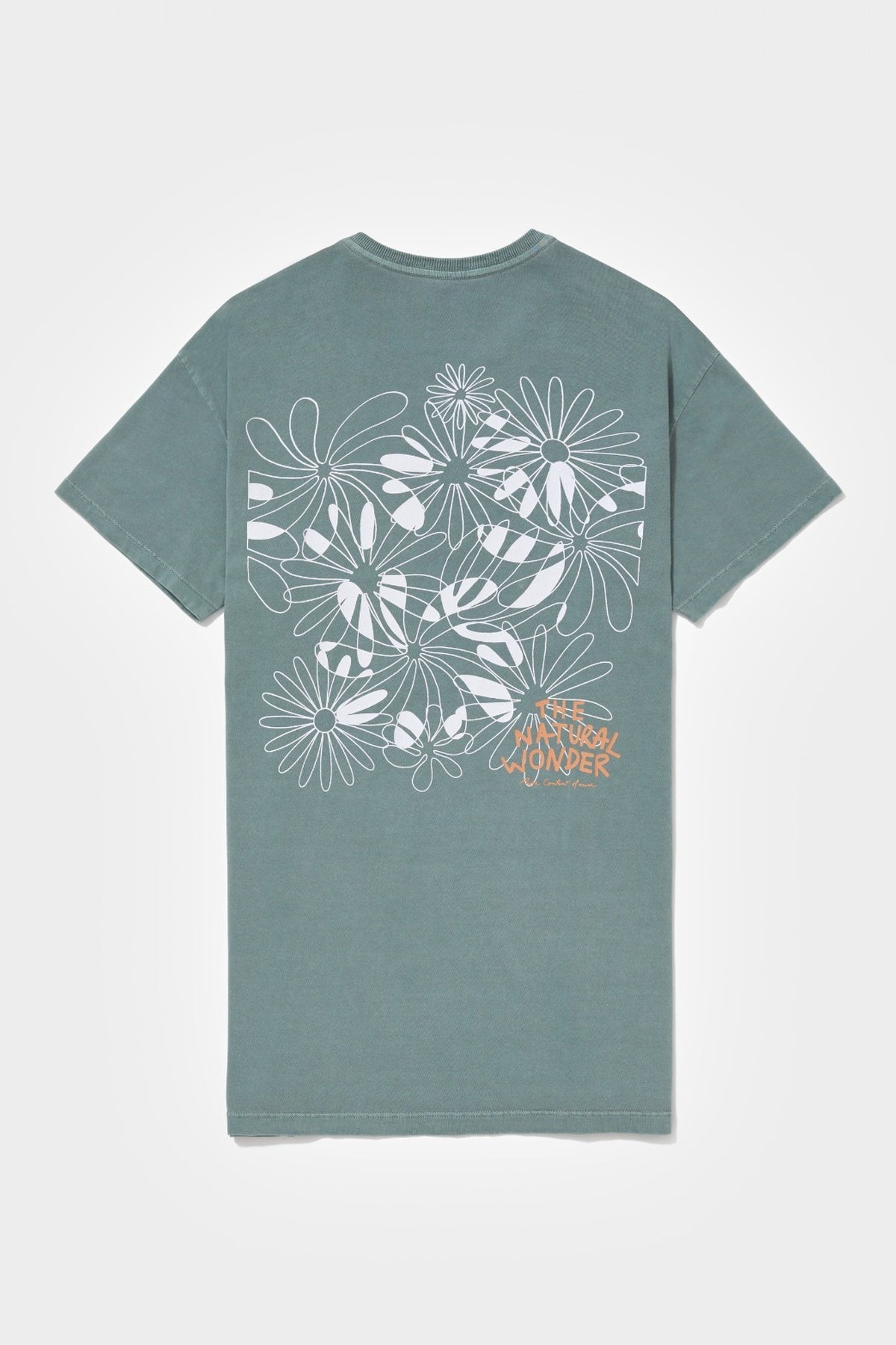 Camiseta Flowers Mix Verde