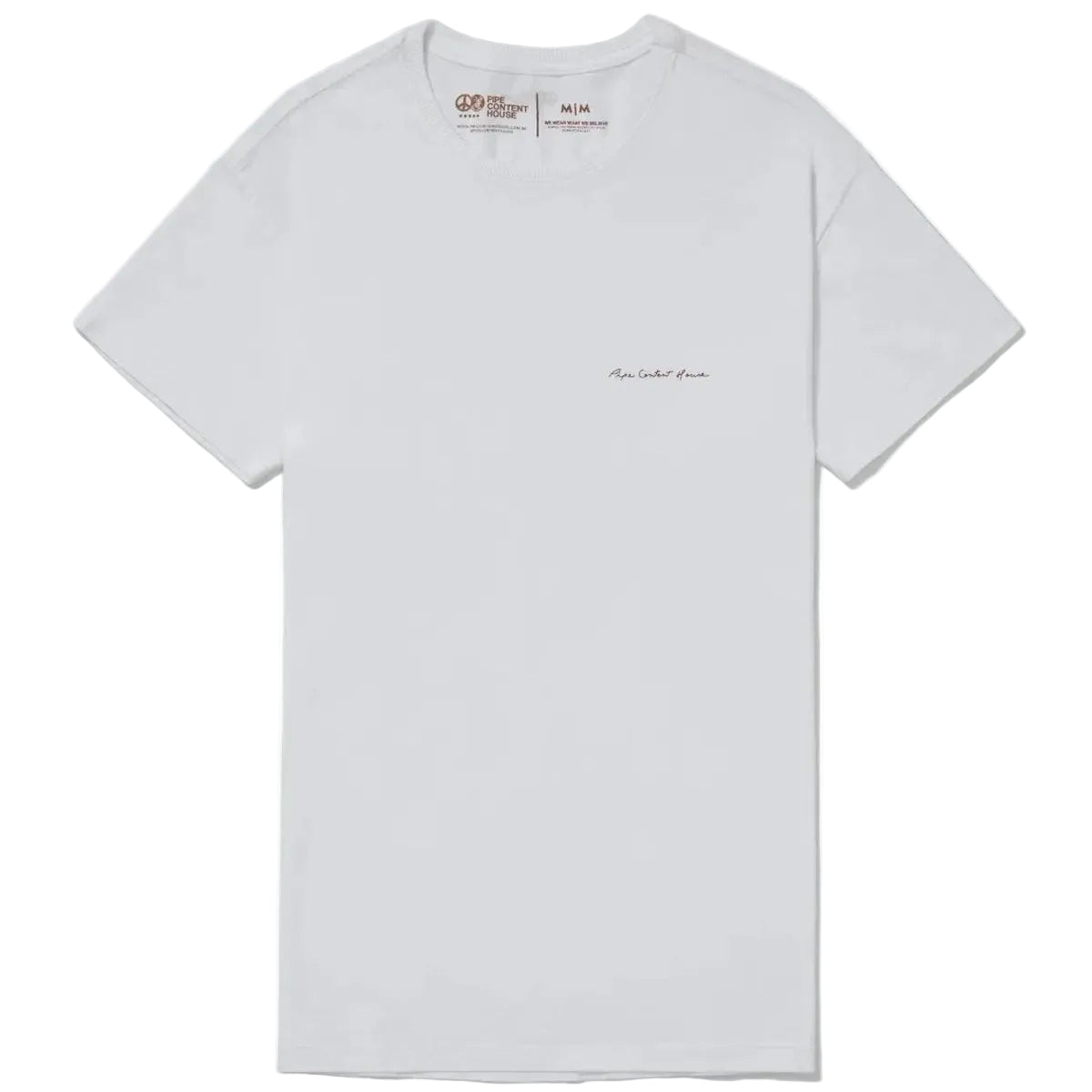 Camiseta Classic Branca é na Pipe Content House